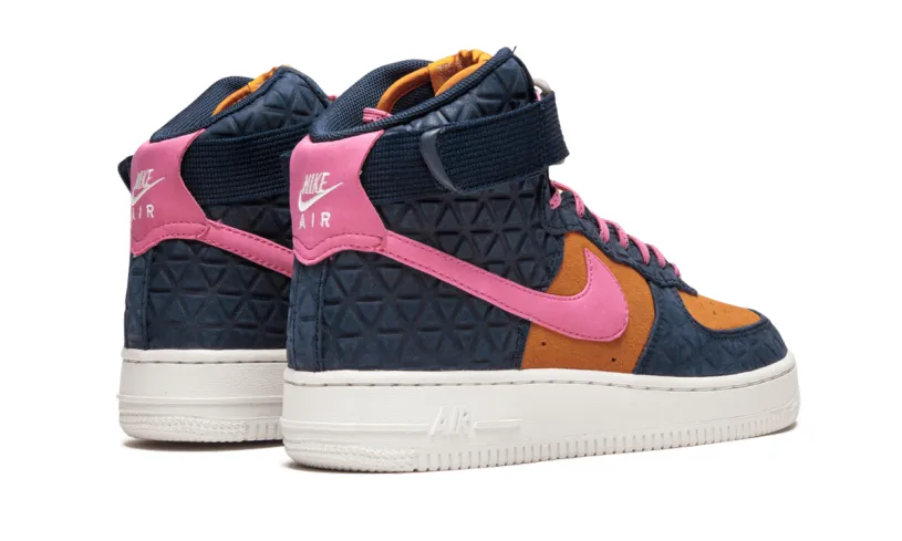 Nike Lifestyle AIR FORCE 1 HI PRM SUEDE WMNS 'Dynamic Pink'